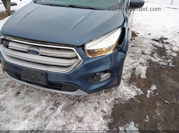 1FMCU0GD7JUC11437 2018 FORD ESCAPE Blue Vista frontal