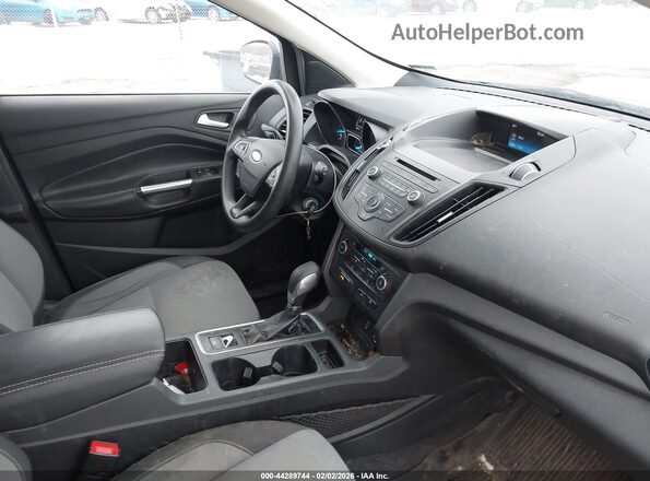1FMCU0GD7JUC11437 2018 FORD ESCAPE Blue Vista interior delantera