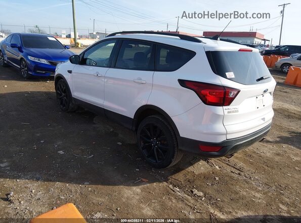 1FMCU0GD8KUC33576 2019 FORD ESCAPE White Tył lewy