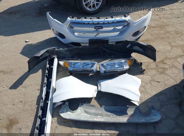 1FMCU0GD9KUC06905 2019 FORD ESCAPE White Вид щитка приладів