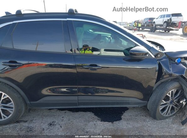 1FMCU0H69LUB81070 2020 FORD ESCAPE Black Widok wnętrza 360 stopni