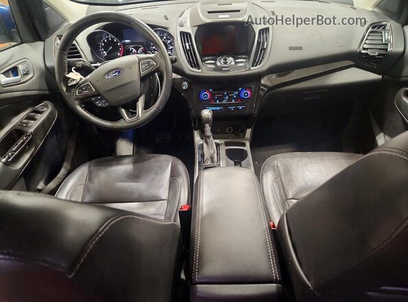 1FMCU0J9XHUE84242 2017 FORD ESCAPE Blue 