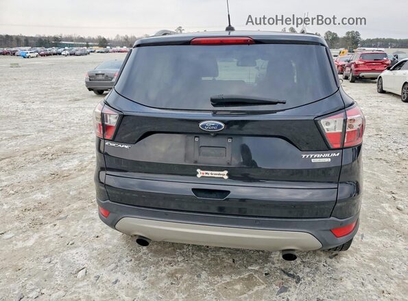 1FMCU0JD3HUE29104 2017 FORD ESCAPE Black უკანა ხედი
