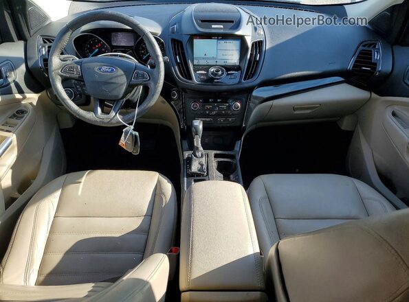 1FMCU0JD3HUE29104 2017 FORD ESCAPE Black წინა პანელის ხედი