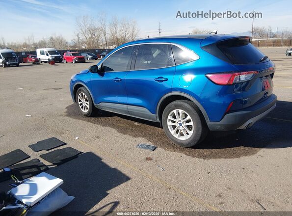1FMCU9G63NUB59204 2022 FORD ESCAPE Blue Հետևի ձախ