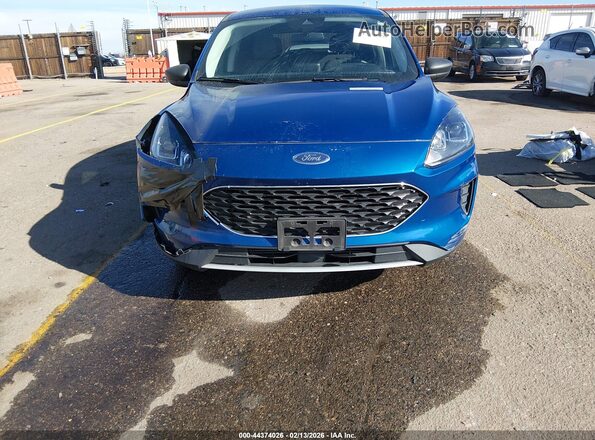 1FMCU9G63NUB59204 2022 FORD ESCAPE Blue Սալոնի հետևի տեսք