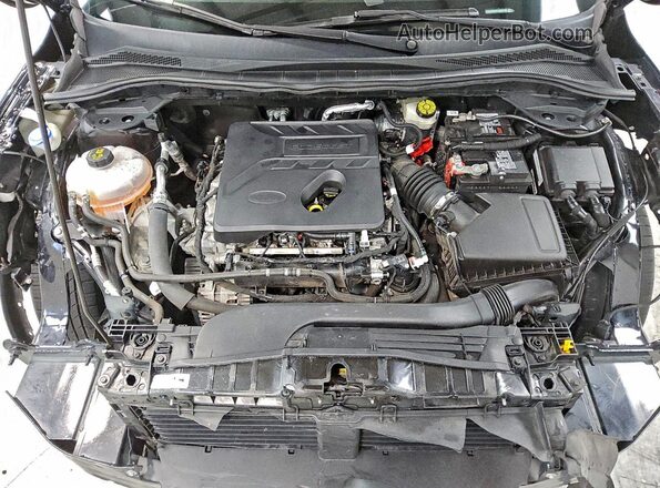 1FMCU9G64LUB55126 2020 FORD ESCAPE Black Vista del compartimento del motor