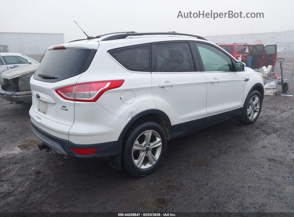 1FMCU9G99GUB84766 2016 FORD ESCAPE Белый Задняя правая четверть