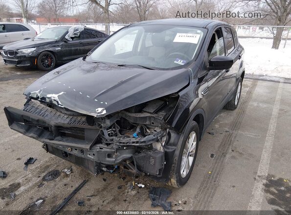 1FMCU9GD1KUA85033 2019 FORD ESCAPE Black Передня ліва чверть