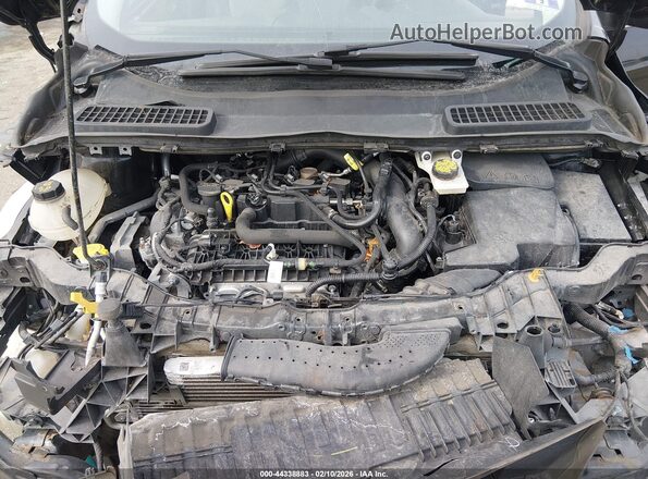 1FMCU9GD1KUA85033 2019 FORD ESCAPE Black Вид ззаду