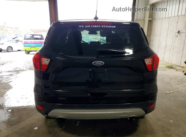 1FMCU9GD2KUB38435 2019 FORD ESCAPE Black უკანა ხედი