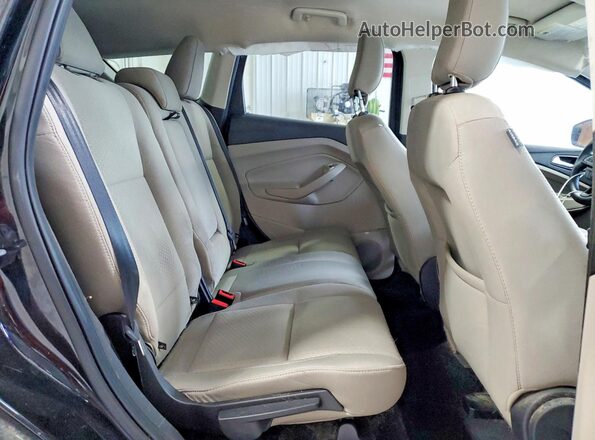 1FMCU9GD2KUB38435 2019 FORD ESCAPE Black უკანა სალონის ხედი