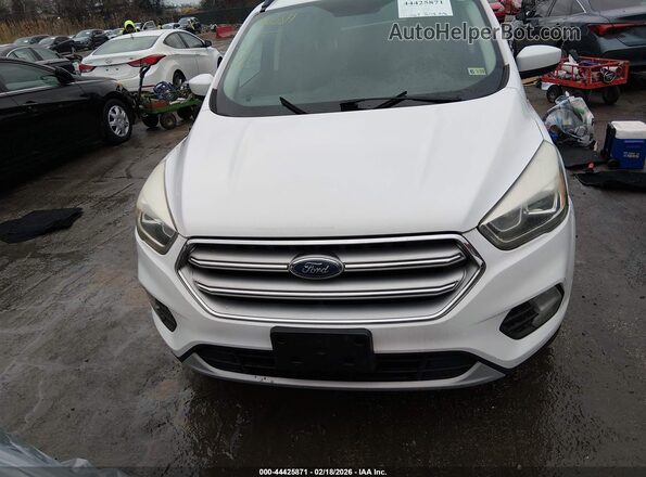 1FMCU9GD5HUC70498 2017 FORD ESCAPE Белый Вид панели приборов