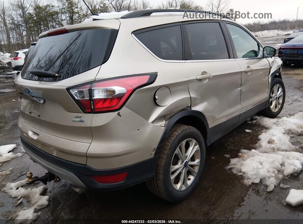 1FMCU9GD8JUA82256 2018 FORD ESCAPE Gold Trasero derecho