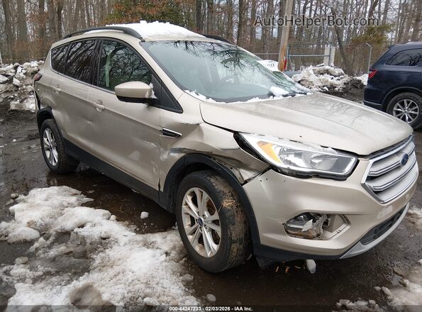 1FMCU9GD8JUA82256 2018 FORD ESCAPE Gold Vista frontal