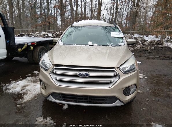 1FMCU9GD8JUA82256 2018 FORD ESCAPE Gold Vista del cuadro de instrumentos