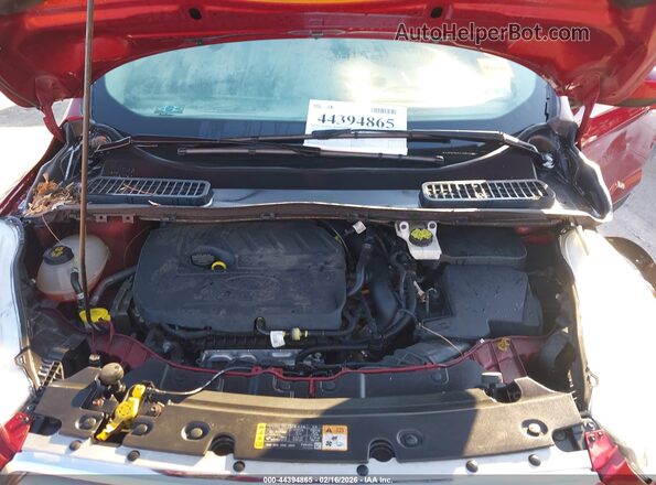 1FMCU9GD9JUC96432 2018 FORD ESCAPE Red Widok z tyłu