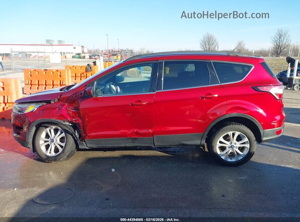 1FMCU9GD9JUC96432 2018 FORD ESCAPE Red Widok wnętrza 360 stopni