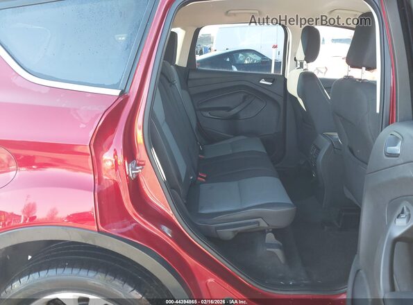 1FMCU9GD9JUC96432 2018 FORD ESCAPE Red Widok naklejki z numerem VIN