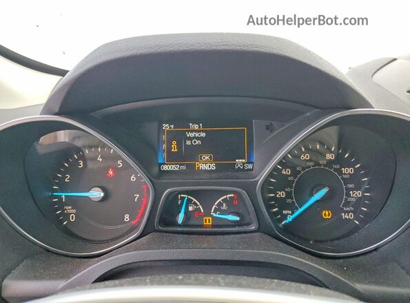 1FMCU9GD9KUC50617 2019 FORD ESCAPE Gray 