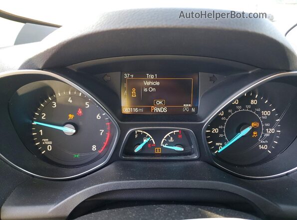 1FMCU9HD3KUC00388 2019 FORD ESCAPE White 