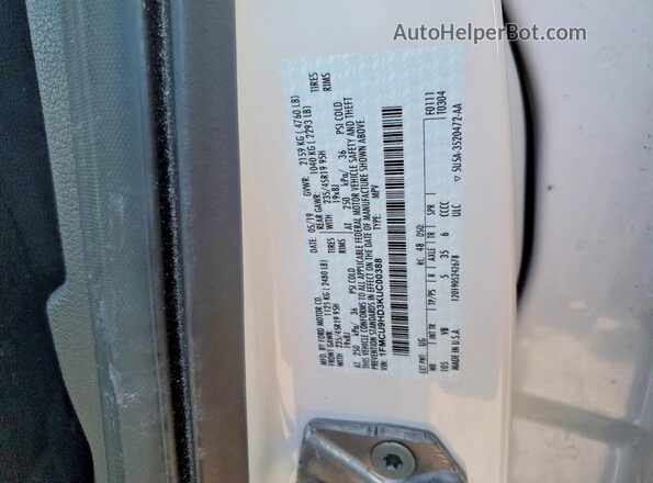 1FMCU9HD3KUC00388 2019 FORD ESCAPE White 