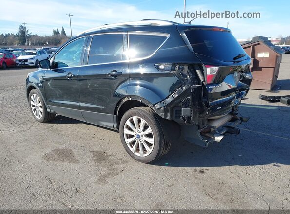 1FMCU9J98HUF09045 2017 FORD ESCAPE Black Tył lewy