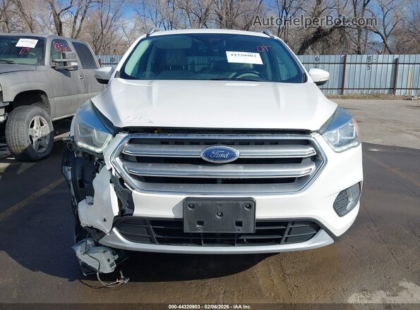 1FMCU9JD4HUC89956 2017 FORD ESCAPE White Vista del cuadro de instrumentos