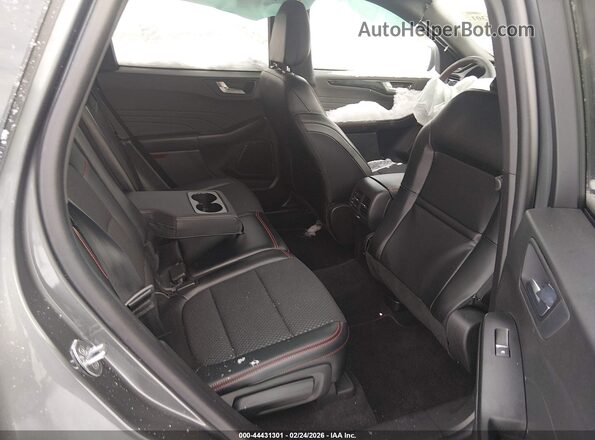 1FMCU9MN2PUA37870 2023 FORD ESCAPE Gray Vista de la etiqueta del VIN