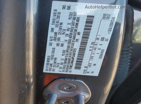1FMCU9NA4PUA67075 2023 FORD ESCAPE Charcoal 