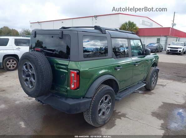 1FMDE5BH4NLB44607 2022 FORD BRONCO Green Tył prawy