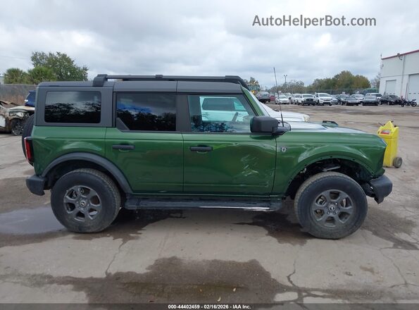 1FMDE5BH4NLB44607 2022 FORD BRONCO Green Widok wnętrza z tyłu