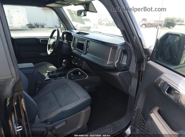 1FMDE5BH9NLB47485 2022 FORD BRONCO Black Front interior view