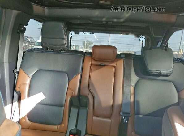 1FMDE5DH1NLB10136 2022 FORD BRONCO Серый Вид задней части салона