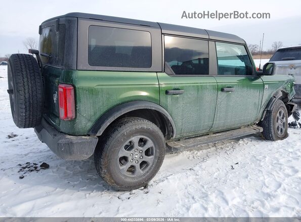 1FMDE7BHXRLB36755 2024 FORD BRONCO Зеленый Задняя правая четверть
