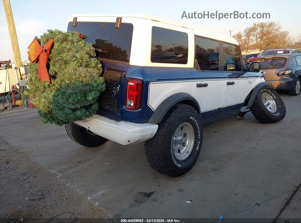 1FMEE1BP4RLA75606 2024 FORD BRONCO Blue Задня права чверть