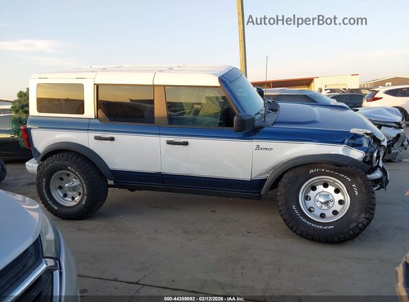 1FMEE1BP4RLA75606 2024 FORD BRONCO Blue Панорамний вид салону 360°