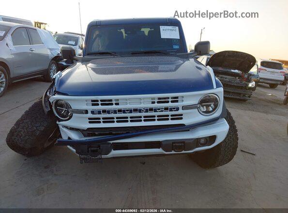 1FMEE1BP4RLA75606 2024 FORD BRONCO Blue Вид задньої частини салону