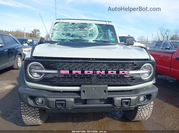1FMEE5DP9PLC11052 2023 FORD BRONCO Gray Вид щитка приладів