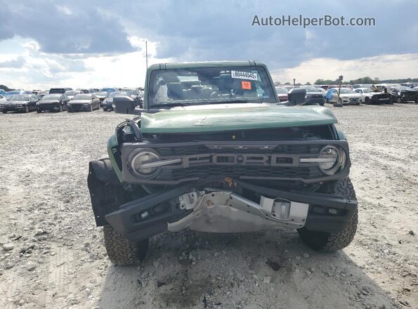 1FMEE5JR4NLA52525 2022 FORD BRONCO Зеленый Вид спереди
