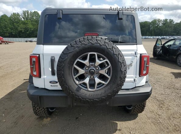 1FMEE9BP8RLB10565 2024 FORD BRONCO White Widok z tyłu