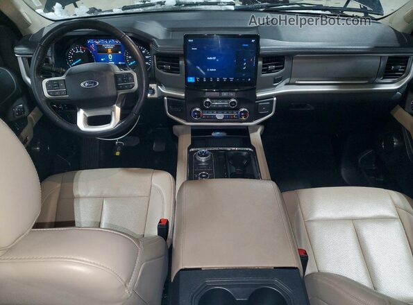 1FMJK1J83PEA29803 2023 FORD EXPEDITION Black Dashboard view