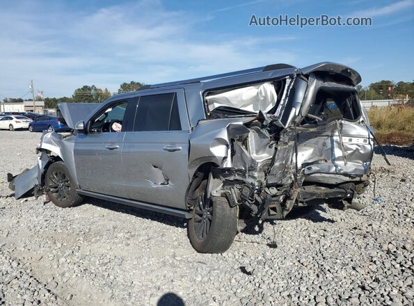 1FMJK1KT5MEA08885 2021 FORD EXPEDITION Silver Trasero izquierdo