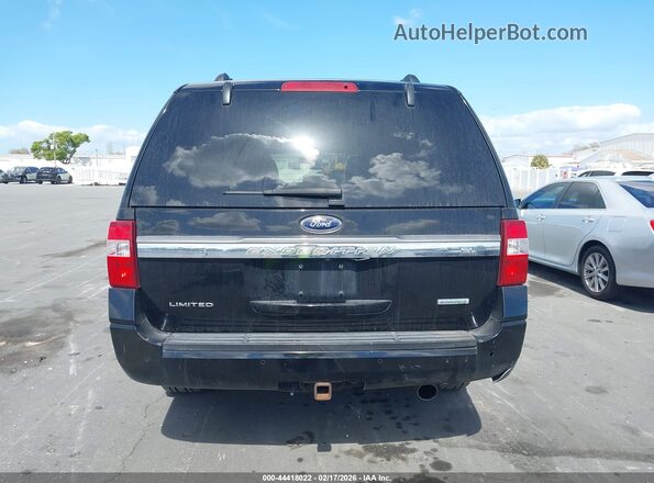 1FMJK1KT6GEF36634 2016 FORD EXPEDITION EL Black 