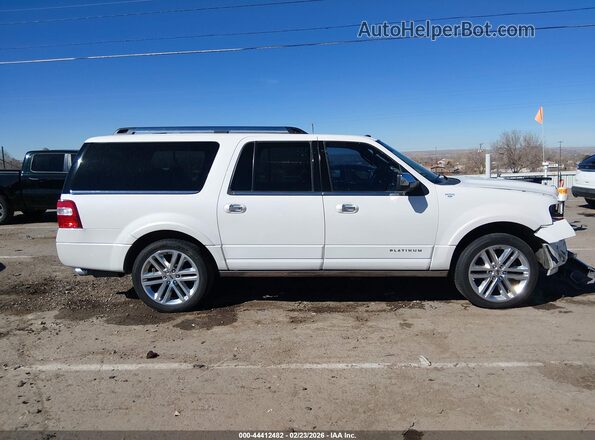 1FMJK1MT4GEF27489 2016 FORD EXPEDITION EL Белый Вид задней части салона