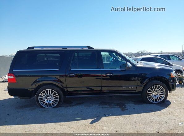 1FMJK1MT7HEA41616 2017 FORD EXPEDITION EL Black Vista interior de 360 grados