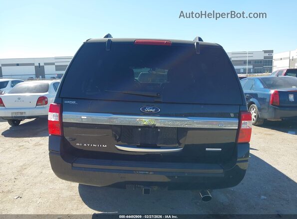 1FMJK1MT7HEA41616 2017 FORD EXPEDITION EL Black 