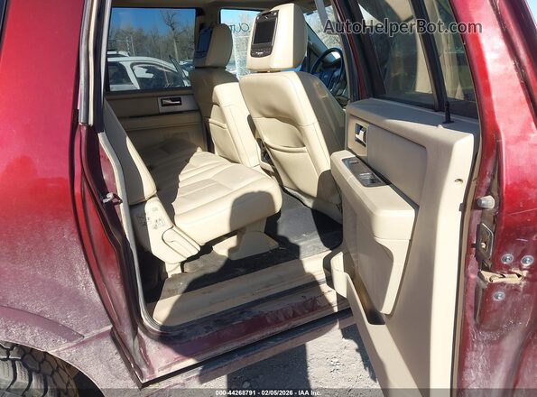 1FMJK2AT2HEA73478 2017 FORD EXPEDITION EL Burgundy VIN კოდის სტიკერის ხედი