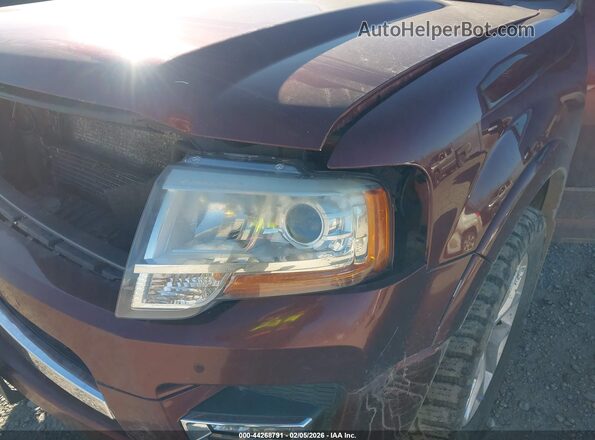1FMJK2AT2HEA73478 2017 FORD EXPEDITION EL Burgundy 