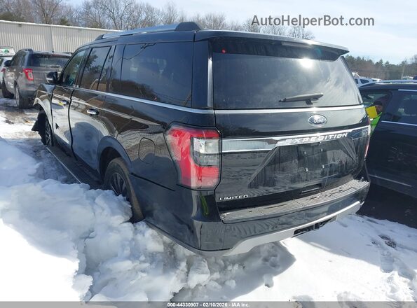 1FMJK2AT2KEA28838 2019 FORD EXPEDITION MAX Черный Задняя левая четверть